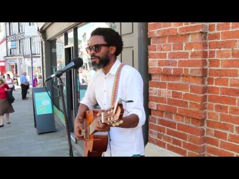 Iron Bar (Jamaican Folk Song) -  Stephen Russell - From: Jamaica - Busking - Abergavenny