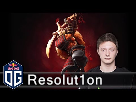 OG.Resolut1on Juggernaut Gameplay - Ranked Match - OG Dota 2.