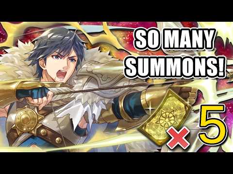 SO MANY FREE SUMMONS! 12 Luminaries Pt.2! [Fire Emblem Heroes]