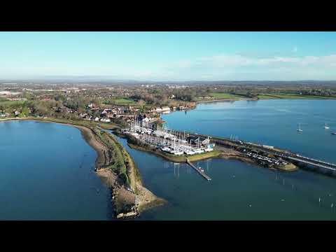 Longer video of my morning droning down at the disused railway line to Hayling Island