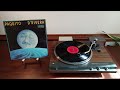 Paquito D'Rivera – Why Not! (1984) Side 1. Realistic Lab 500 turntable (1979)