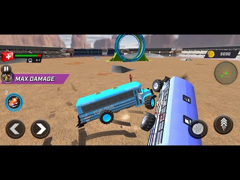 Monster Bus Demolition Derby Game Level 1
