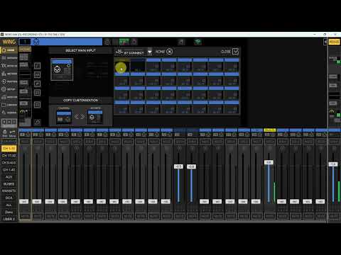 Wing Rack StageConnect Input Routing