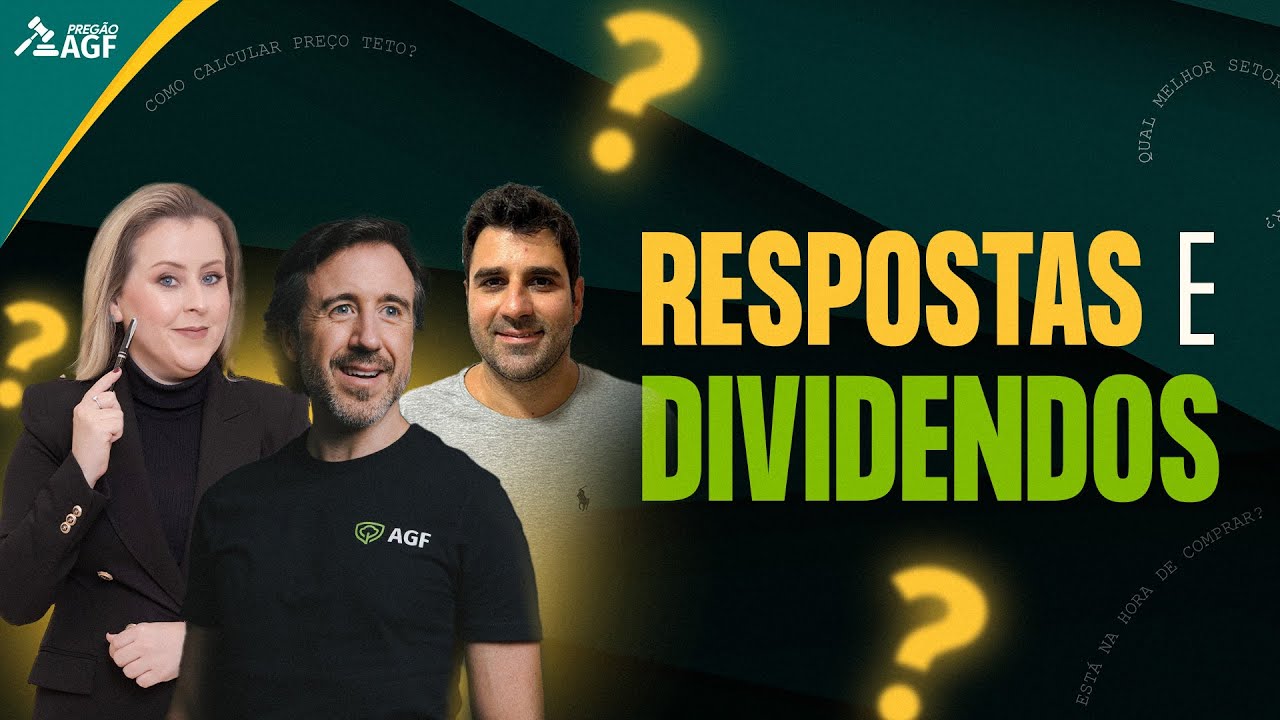[PREGÃO AGF - 28/11/2024] Respostas e Dividendos