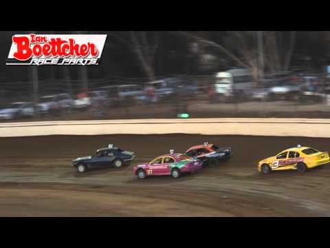 Production Sedans - Heat 23 - Australian Title - Moora Speedway - 05.03.16