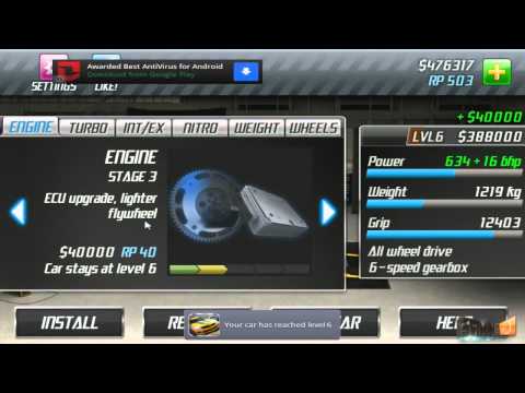 drag racing android cheat