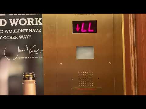 Fast 500 FPM Westinghouse/Schindler Traction Elevators At The Stamford Marriott In Stamford CT