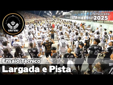 Vai-Vai 2025 | Largada e Pista - Ensaio Técnico |  Samba ao vivo #etsp25