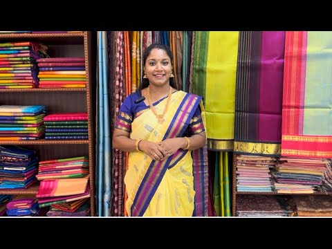 <p style="color: red">Video : </p>Varalakshmi Vratham Special || Traditional Silk Cotton Saree Collections 2023-07-18