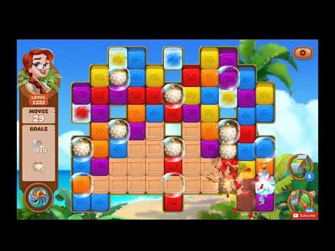 Lost Island Blast Adventure Level 1333 NO BOOSTERS - A S GAMING ✔