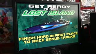 Hydro Thunder (PC, 1999) Gameplay with LCD Monitor
