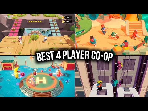 TOP 40 BEST 4 PLAYERS SPLIT SCREEN GAMES FOR PC WITH COOP EXPERIENCE