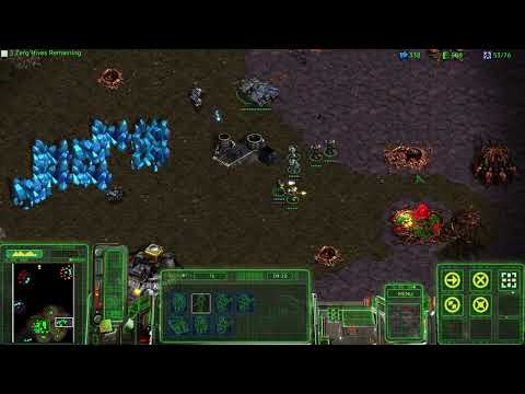 Starcraft - Brood War: Remastered 4K - Terran Campaign: The Iron Fist - 3: Ruins of Tarsonis