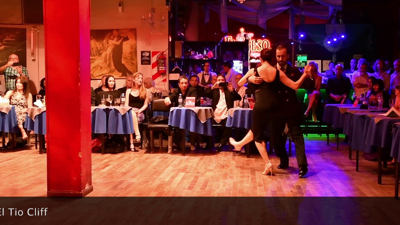 Vanesa Villalba y Facundo Piñeiro en  los 19 años de Porteño y Bailarin- 2