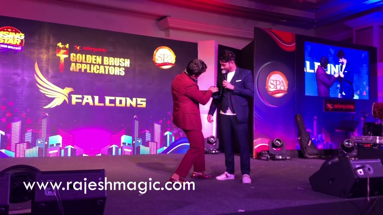 Rajesh kumar magic corporate event at TAJ LANDS END MUMBAI | ipad magic | illusion