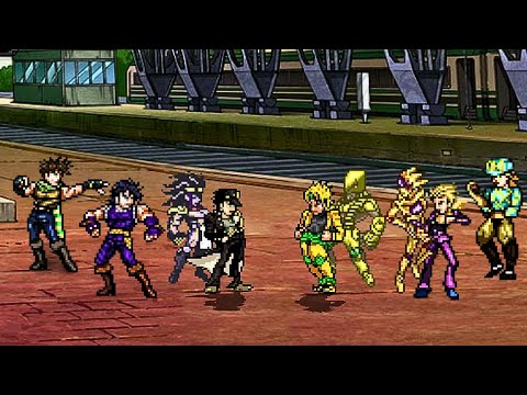 JoJo's Bizarre Adventure All Characters Ultimate Attacks - Mugen