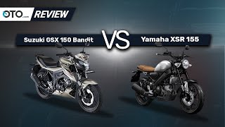 Suzuki GSX 150 Bandit vs Yamaha XSR 155 | Bike Review | Pilih Yang Mana? | OTO.com