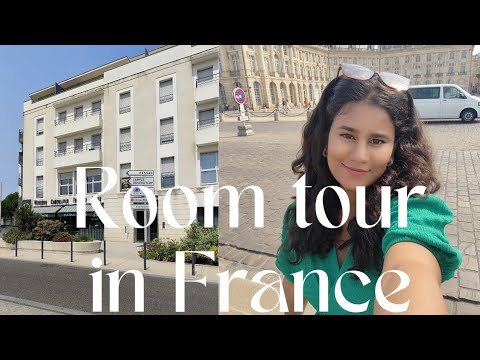 My student Accommodation in France 🇫🇷 ROOM TOUR #internationalstudent #studentabroad #lifeabroad