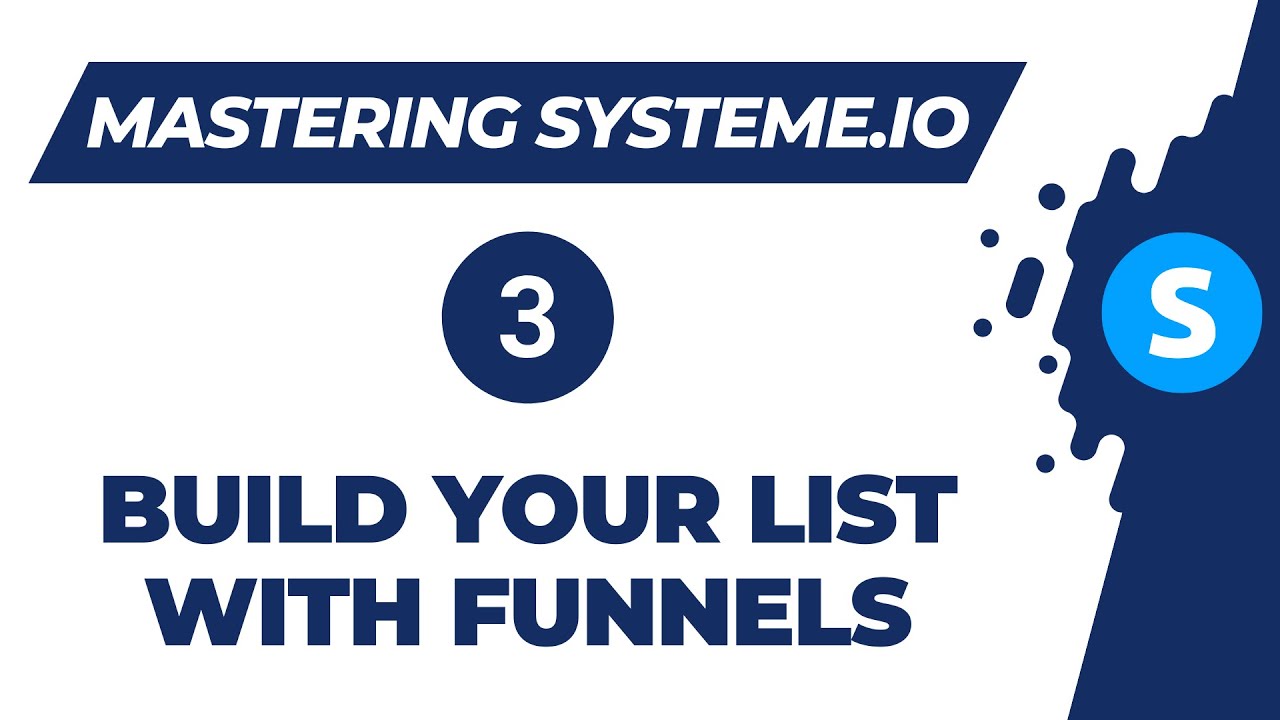 Mastering systeme.io: How to build a lead-magnet funnel (Video 3)