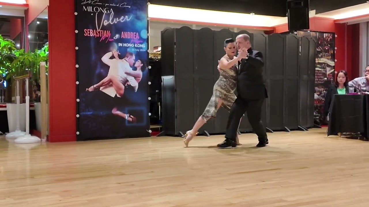 Sebastian Misse & Andrea Reyero GM 1/4 - Un Tango Y Nada Mas (Di Sarli) Tango - Hong Kong 2024 - 4K
