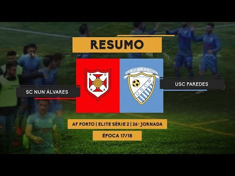 RESUMO - NUN´ALVARES 0-2 USC PAREDES - MINUTO90 TV