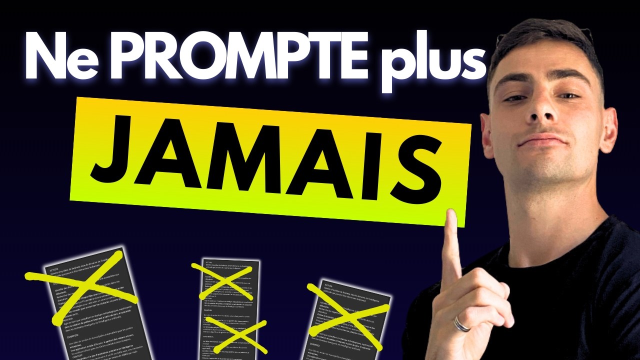 Tu n’écriras plus jamais tes PROMPT après cette vidéo ! (Tuto ChatGPT)