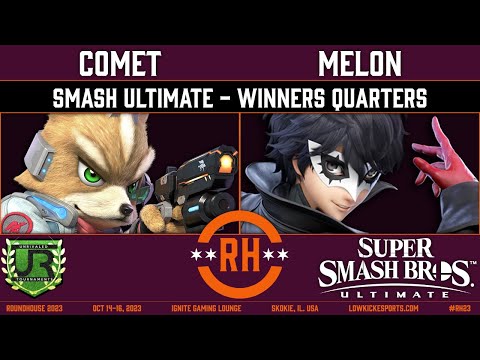 Roundhouse 2023 WINNERS QUARTERS - Comet (Fox) vs Melon (Joker) - Smash Ultimate