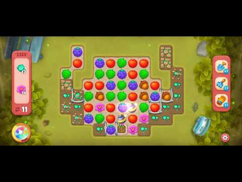 Gardenscapes Level 2355 [Hard Level] #androidgameplay #gardenscapesgame #tranding #tranding #game