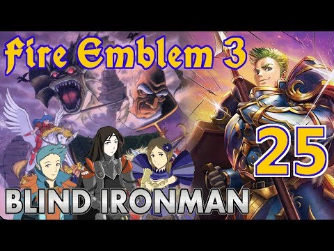 Fire Emblem 3 BLIND IRONMAN Lets Play #25: Doga Does Everything - Mystery of the Emblem Bk 1 Ch 16