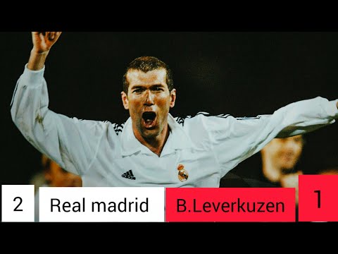 Real Madrid Bayern Levenkuzen (2-1) 2002-03 Şampiyonlar ligi final maçı | @ExxenSpor