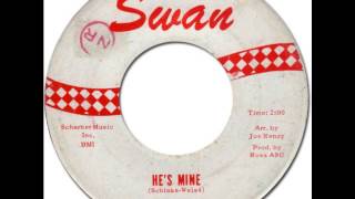 THE SWANS - He&#39;s Mine [Swan 4151] 1963