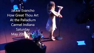 Jackie Evancho - How Great Thou Art Live