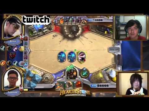 Hearthstone Grudgematch - Lalasong vs RoyceRolls
