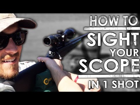 How To Sight In A Rifle Scope EASY | The Sticks Outfitter | EP. 14