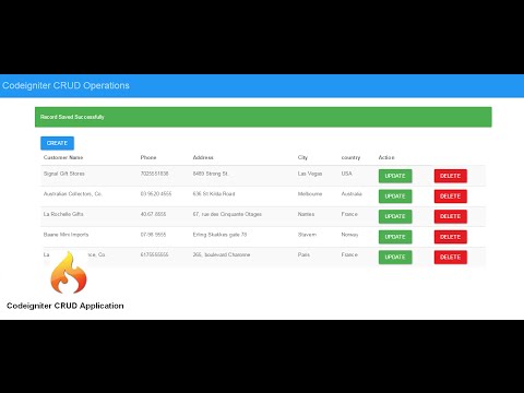 Codeigniter Crud Application Creating Input Form Using Bootstrap