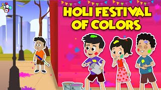 Holi - Festival of Colors  Happy Holi  Animated St