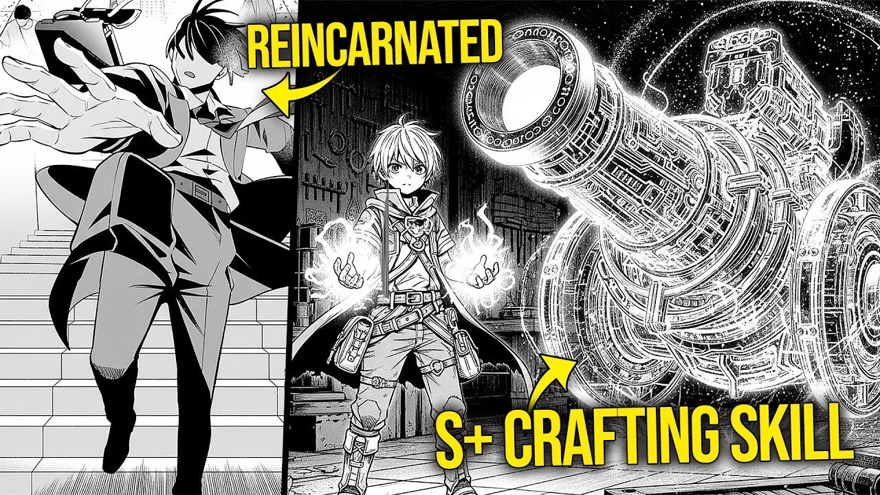 He's REINCARNATED With A "SSS+ Crafting Cheat" Skill That Lets Him Craft GOD TIER Weapons | Manga