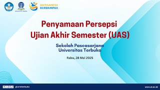 Penyamaan Persepsi UAS SPs 2024/2025 Genap