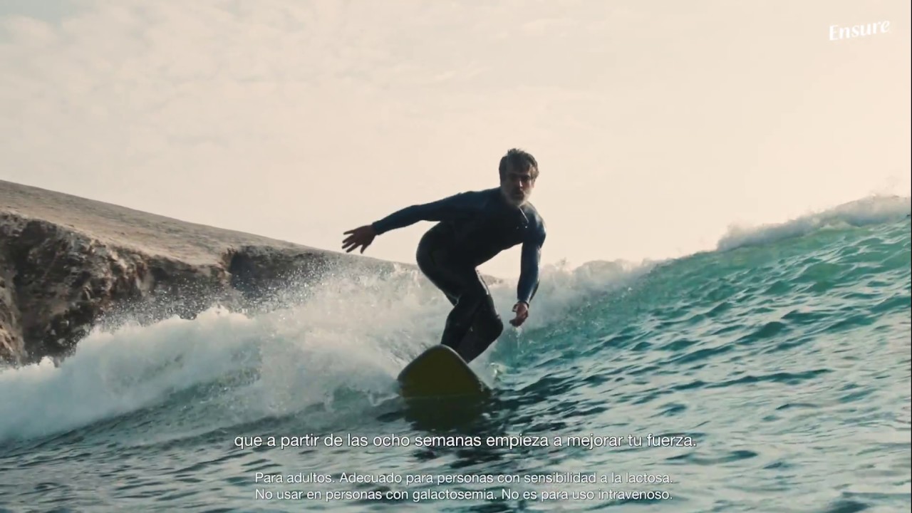 Trabajo para Abbott / Ensure: No dejes que te cambien lo que te cambió la vida · Surfer