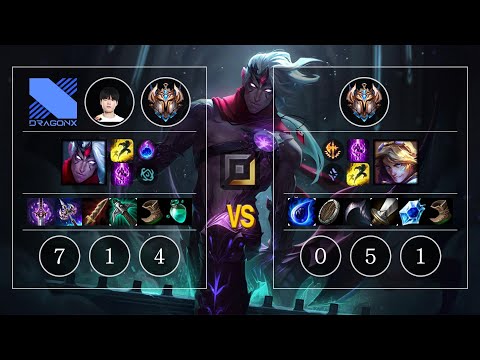 DRX Deft Varus vs Ezreal Bot - KR Challenger Patch 10.10