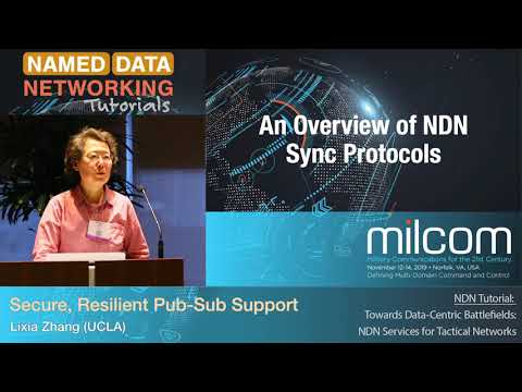 An Overview of NDN Sync Protocols - Lixia Zhang / NDN Tutorial @ MILCOM 2019