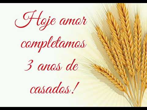 Vídeo: Frases 3 anos de casados: perguntas e respostas