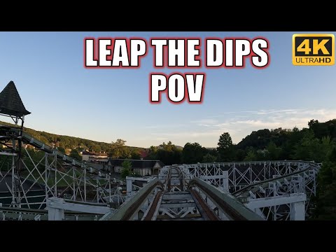 Leap the Dips POV (4K 60FPS), Lakemont Park Side Friction Coaster | Non-Copyright