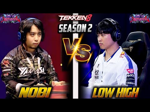 Tekken 8 ▰ Season 2 Low High vs Nobi Legendary Battle