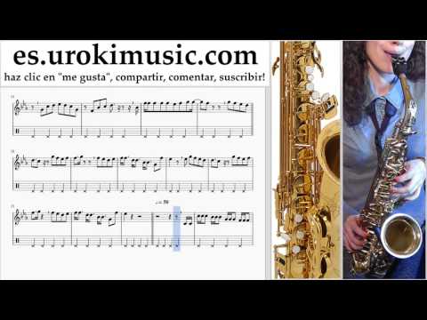 How to Play Saxophone (Alto) Charlie Puth - Attention Tabs um-i352