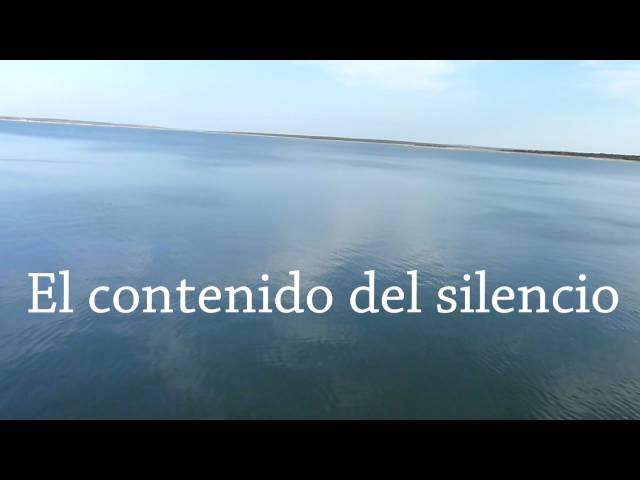 Vídeo relacionado con El contenido del silencio (Biblioteca Lucía Etxebarria)