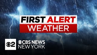 First Alert Weather: Heavy rain Sunday night in New York - 8/15/26
