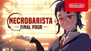 Nintendo Necrobarista: Final Pour - Announcement Trailer - Nintendo Switch anuncio