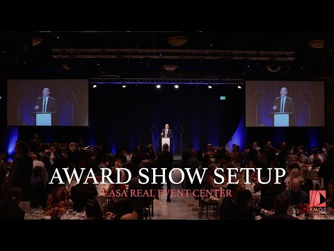 Behind the Scenes: Award Show Event Production Setup | Amos Productions