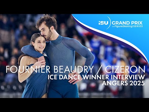They are back! | Fournier Beaudry / Cizeron (FRA) | Ice Dance Winner | #GPFigure France 2025